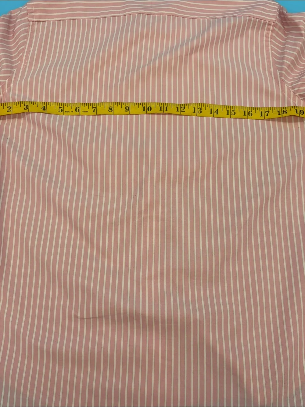 Ralph Lauren Rugby Shirt Tuxedo Pleated Front Pink & White Stripe 6 - Picture 7 of 10